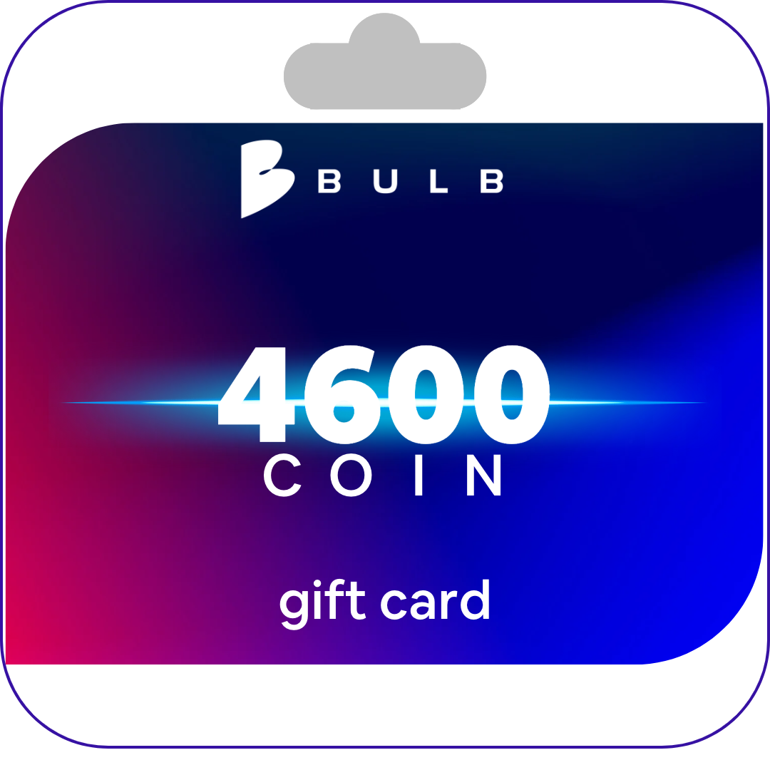 Gift card 4600 BULB Coin